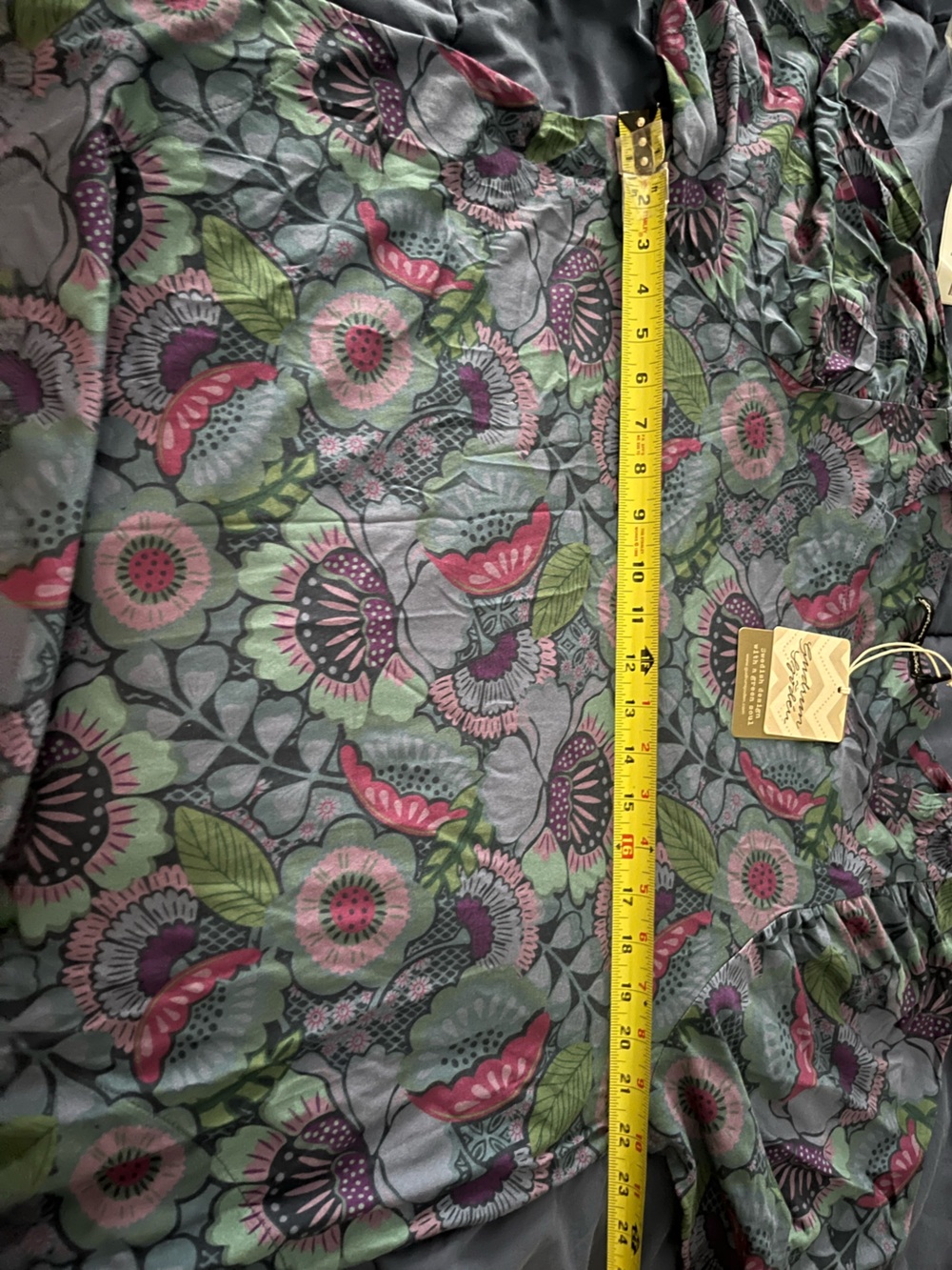 Gudrun Sjoden NWT L Hana dress jewel tones  floral - Picture 7 of 16